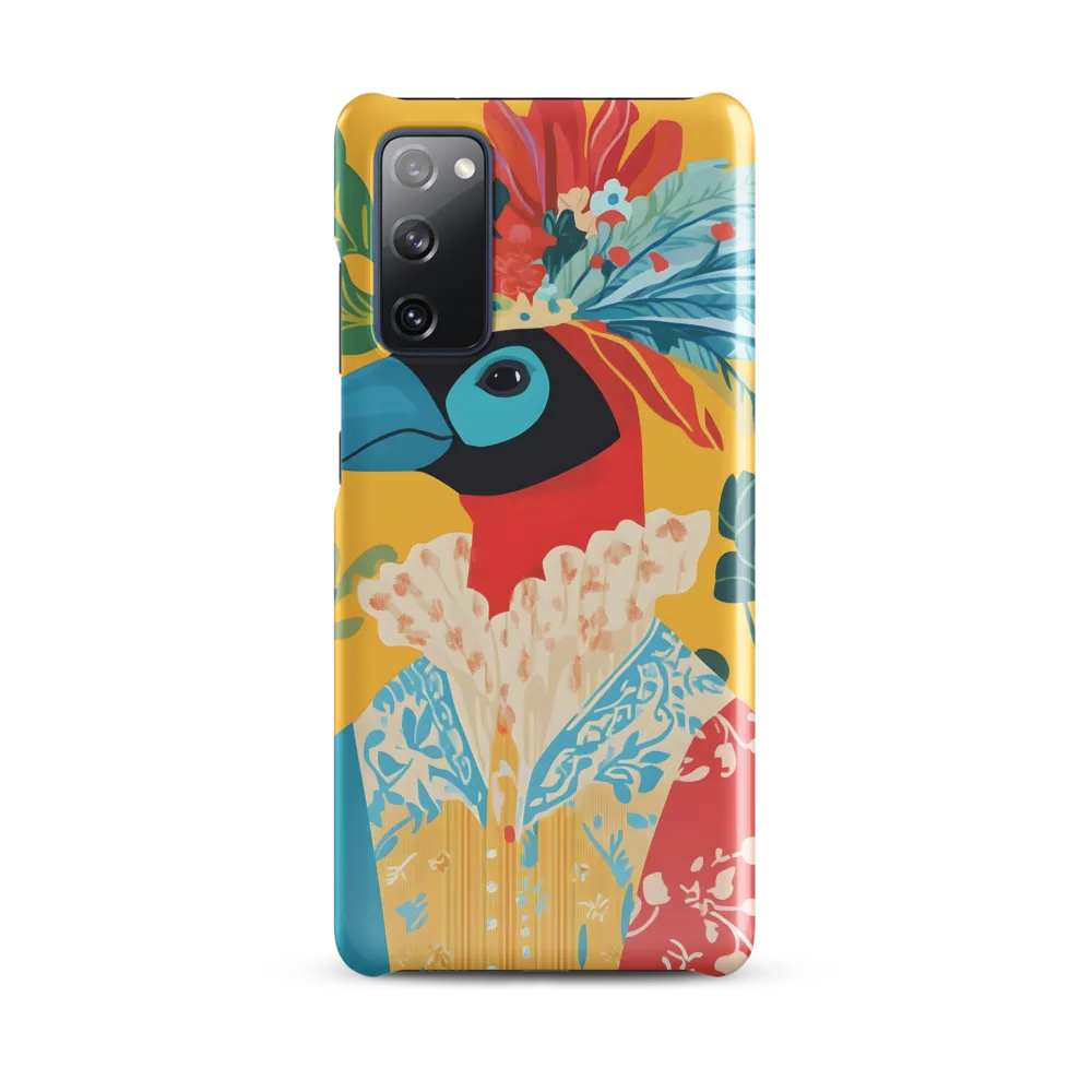The Regal Parrot: A Celebration of Color | Phone Case |  S20 FE | Snap Case | Glossy