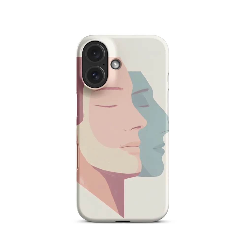 Dual Facets of Serenity | Phone Case |  16 | Snap Case | Matte