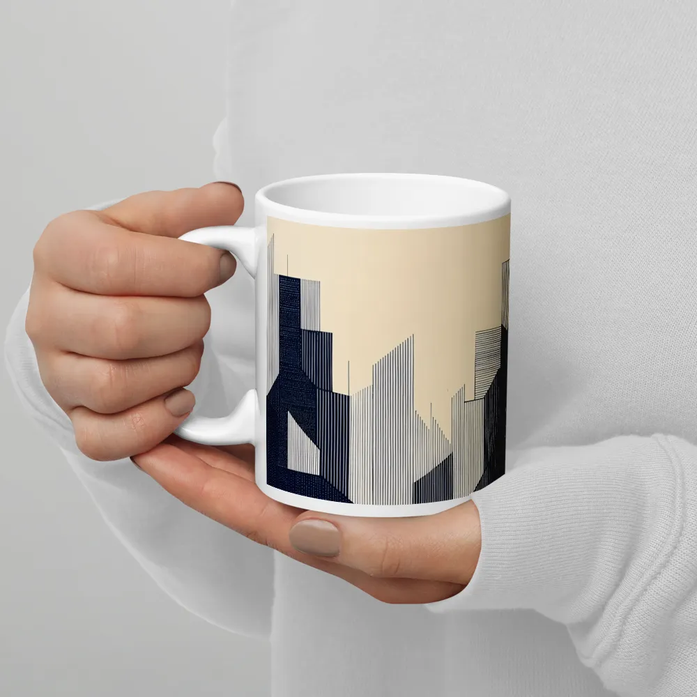 Urban Serenity | Mug with White inside | 11 oz