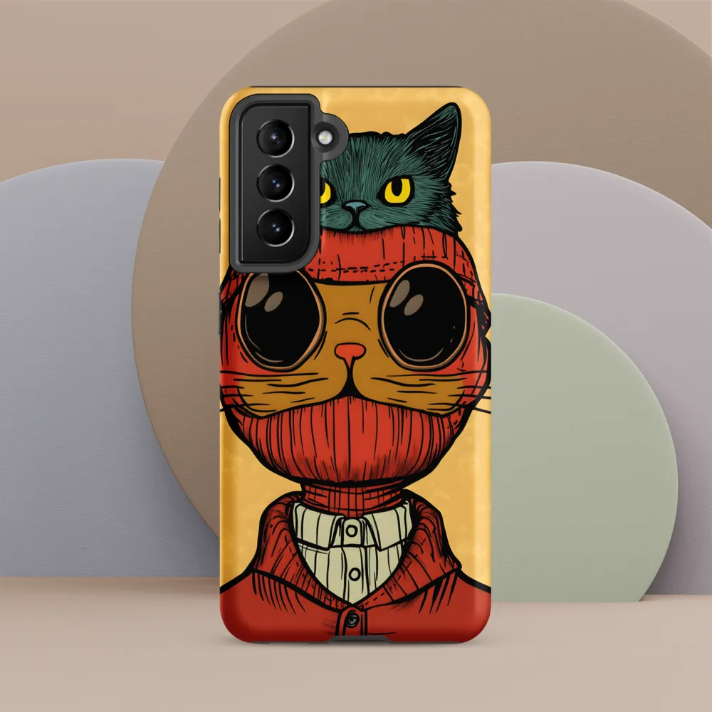 Whimsical Fusion: Cat and Human