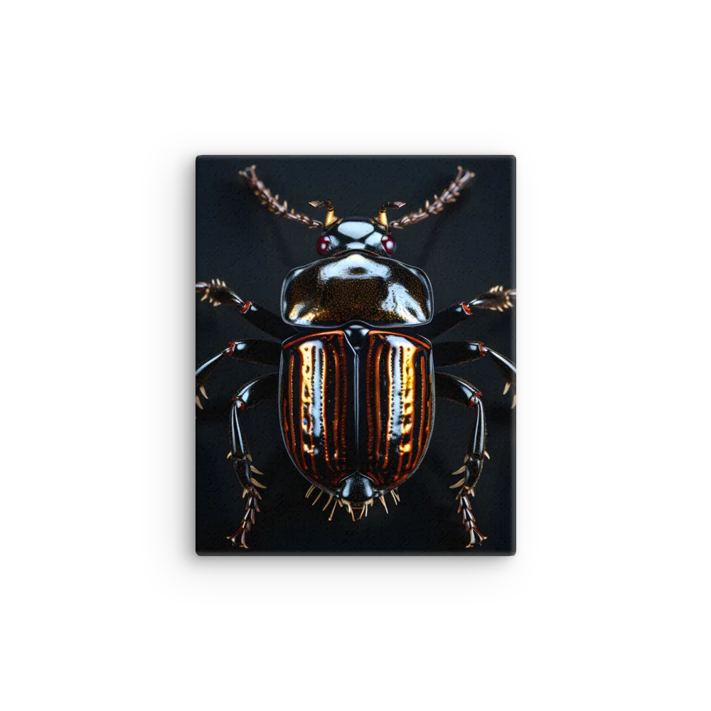 Luminous Insect Majesty | Thin Canvas | 8″×10″