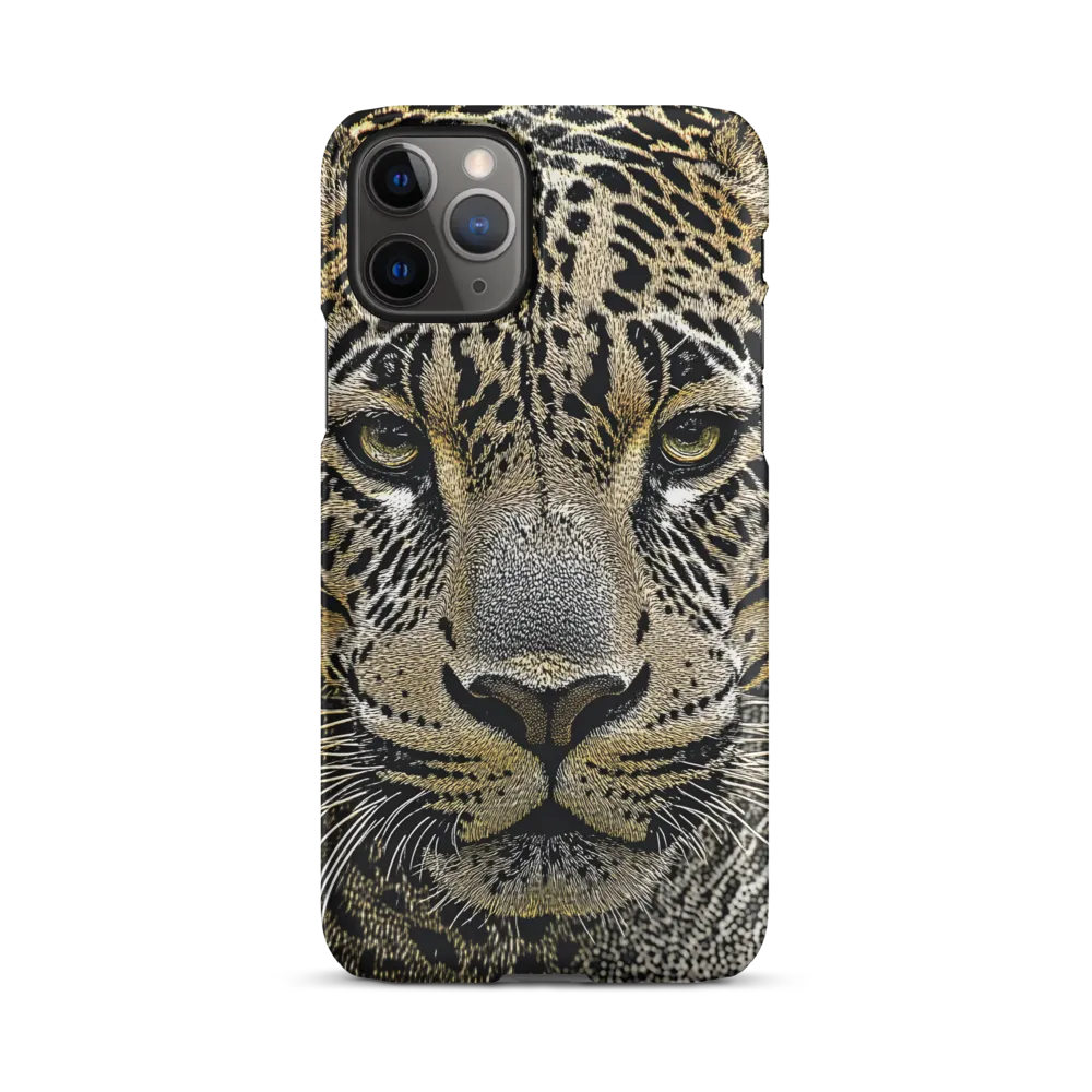 The Majestic Gaze: Portrait of a Leopard