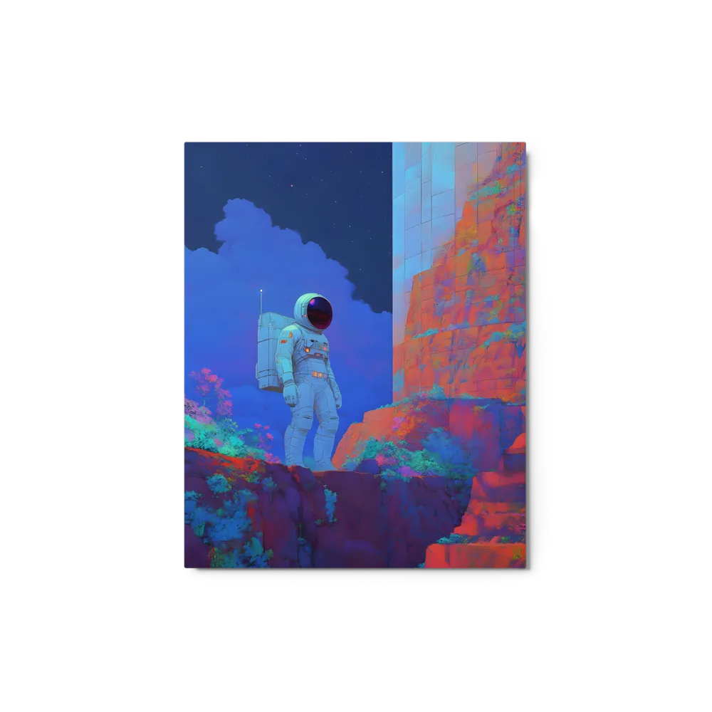 Interstellar Reflections | Metal Print | 8″×10″