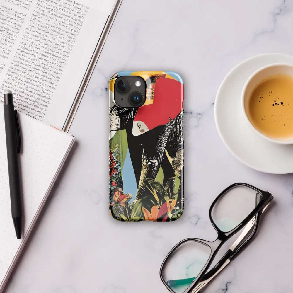 Harmony of Nature: The Elephant's Embrace | Phone Case |  15 | Snap Case | Glossy