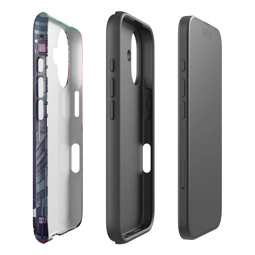 Urban Vibes: A Modern Cityscape | Phone Case |  16 | Tough Case | Matte