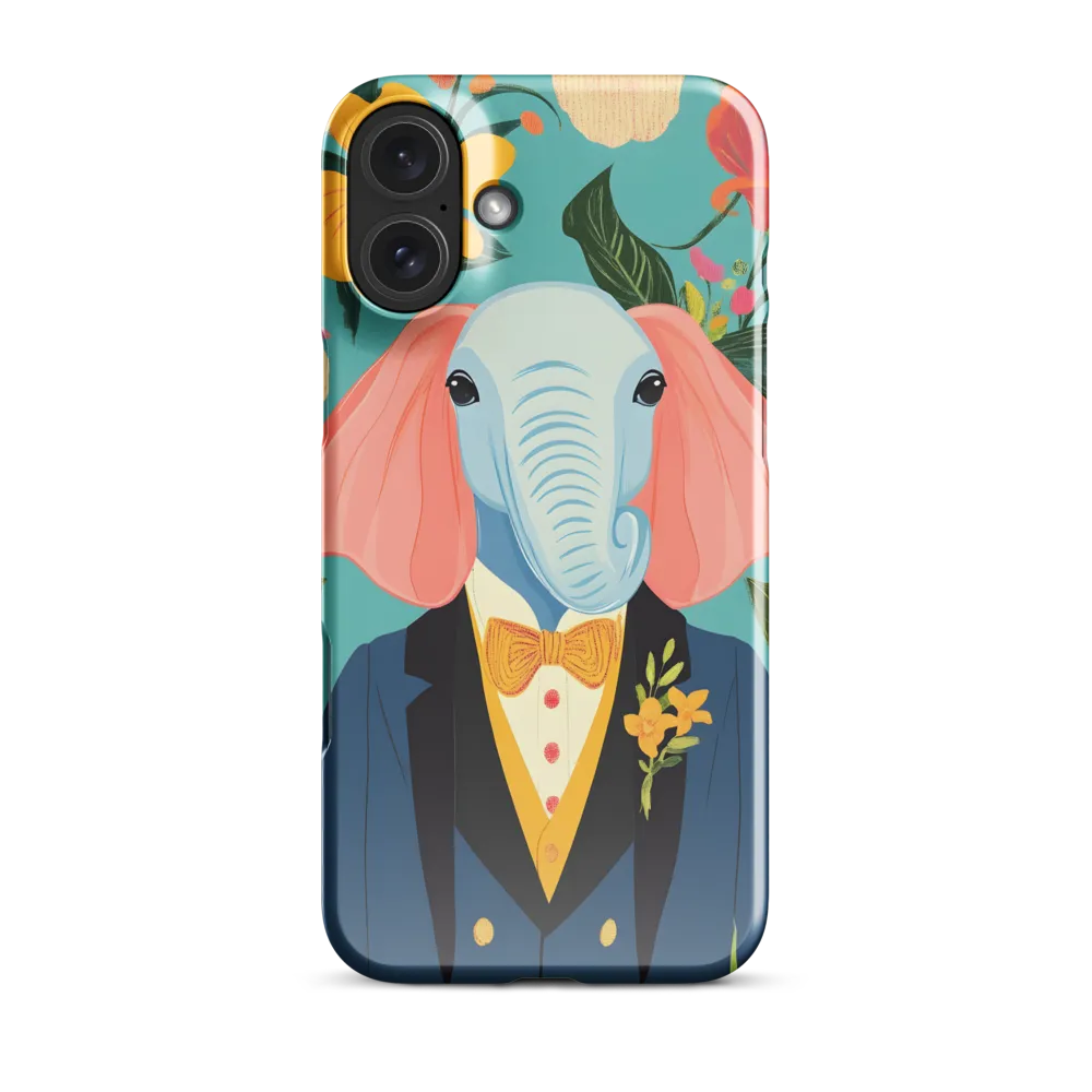 Elegance in Bloom | Phone Case |  16 Plus | Snap Case | Glossy