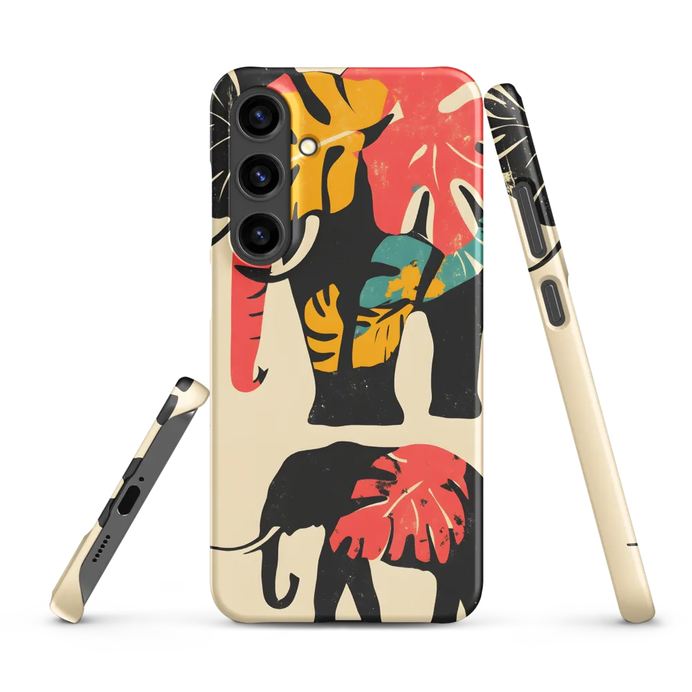 Tropical Elegance: The Elephant's Dance