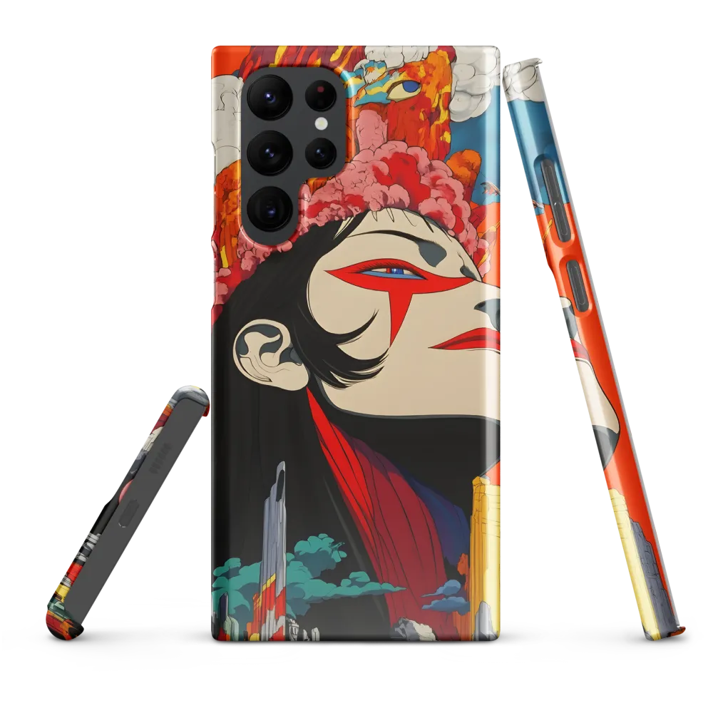 Eruption of Power | Phone Case |  S22 Ultra | Snap Case | Glossy