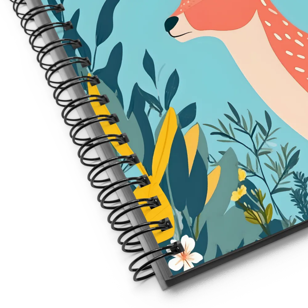 Whimsical Forest Guardian | Spiral Notebook