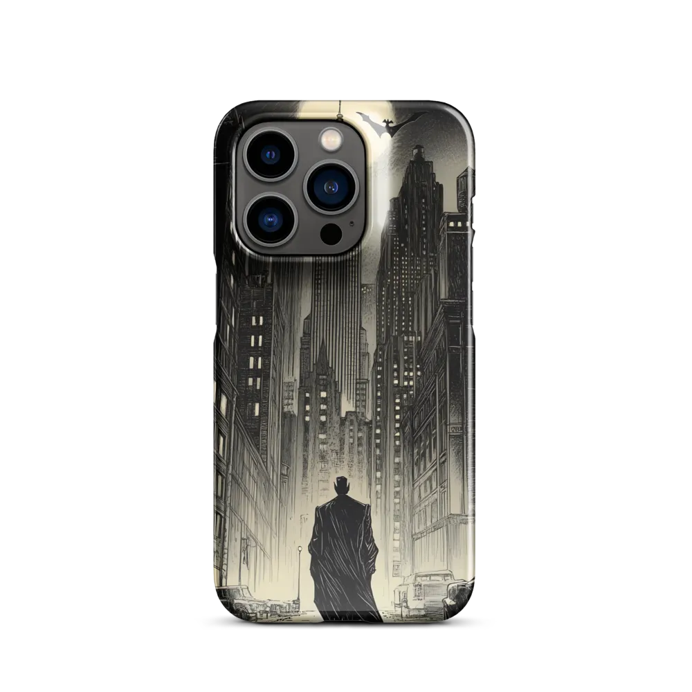 Shadows of the Gotham Night | Phone Case |  14 Pro | Snap Case | Glossy