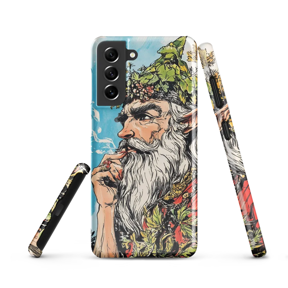 Wisdom of the Nature Spirit | Phone Case |  S21 | Snap Case | Glossy