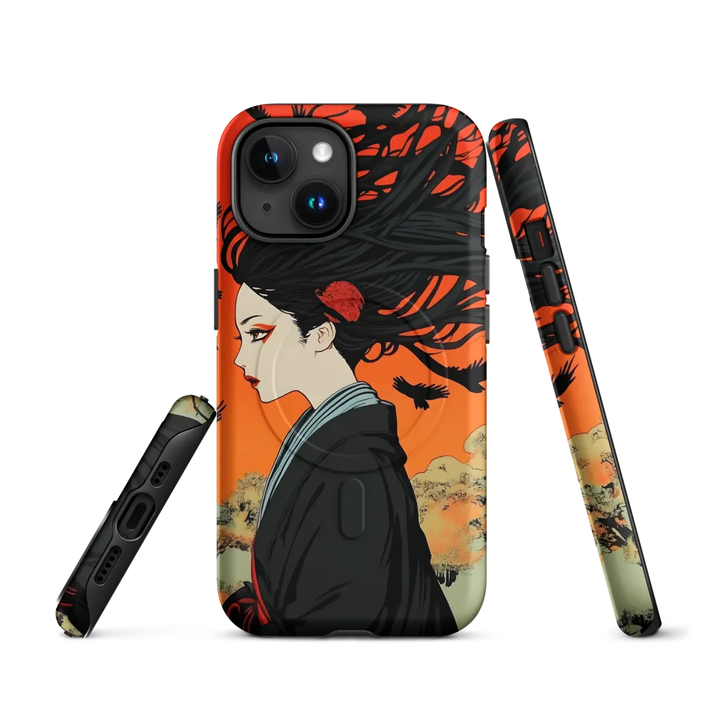 Whispers of Shadows | Phone Case |  15 | MagSafe® Tough Case | Matte