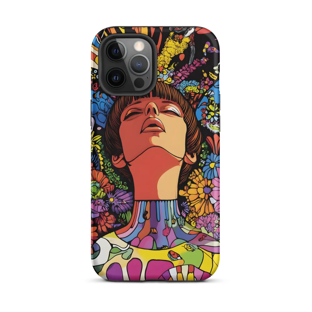 Vibrant Ecstasy: A Psychedelic Portrait