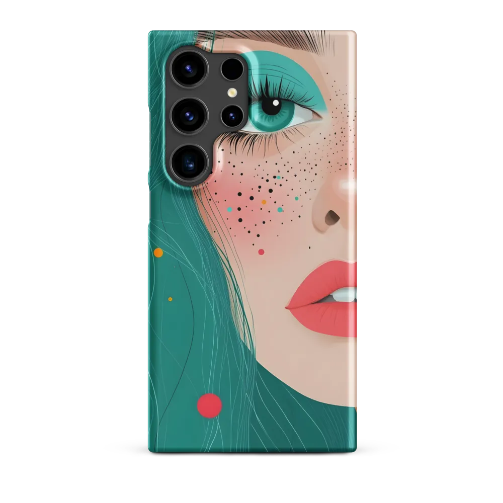 A Playful Portrait: Turquoise Temptation