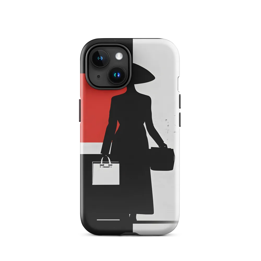 Silhouette of Elegance | Phone Case |  15 | Tough Case | Glossy
