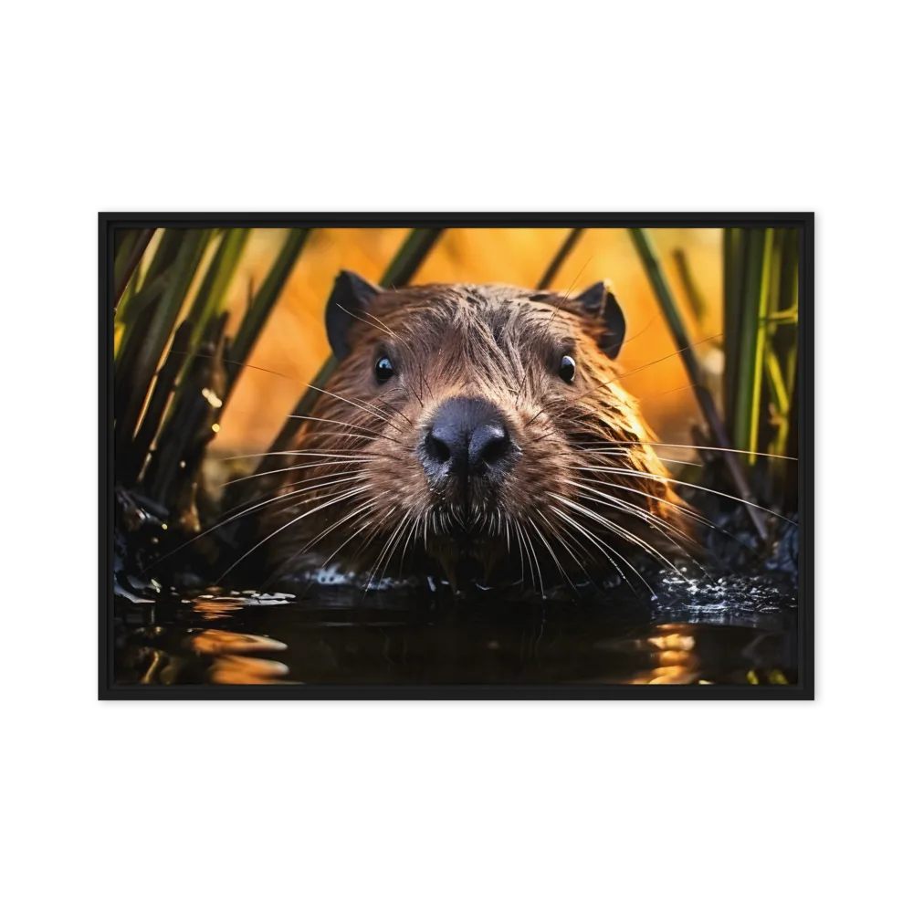 Beaver Serenity: A Natural Portrait