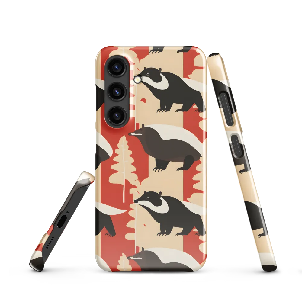 Wildlife Pattern: The Badger Tale