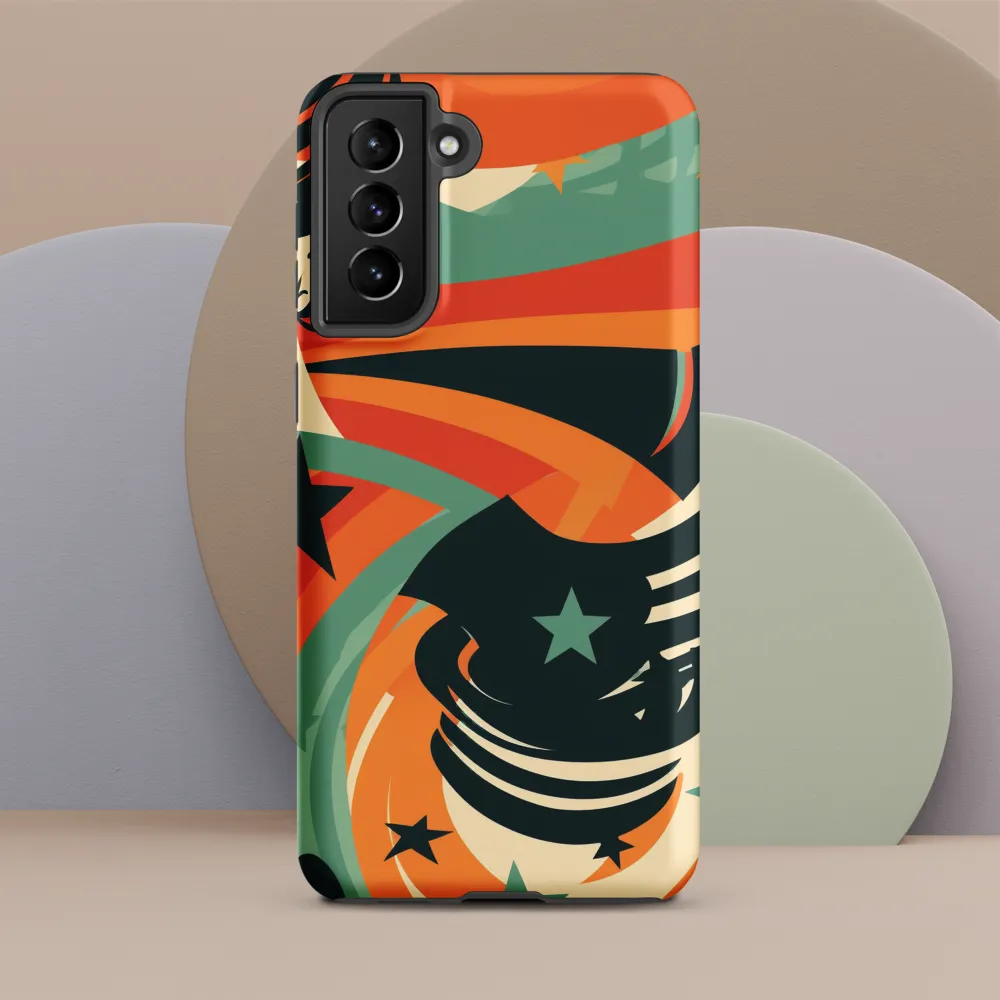 Swirls of Elegance | Phone Case |  S21 Plus | Tough Case | Matte