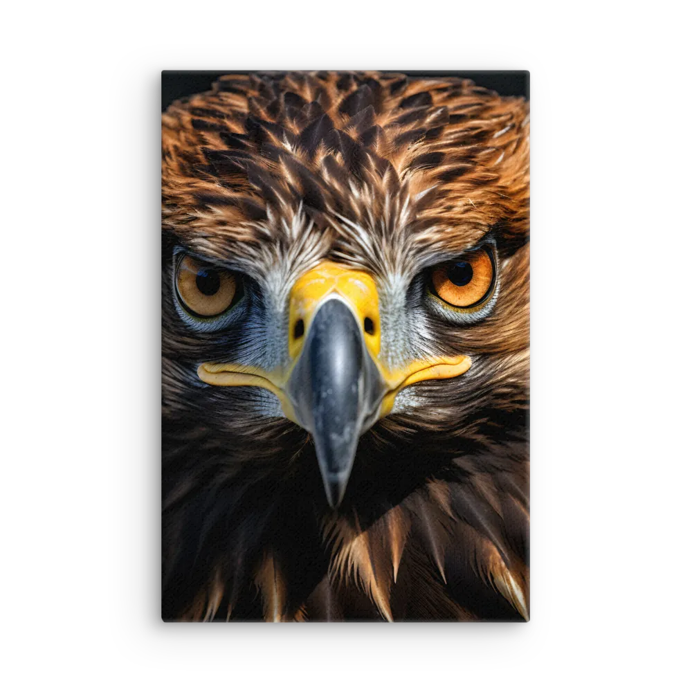 The Intensity of the Eagle | Thin Canvas | 12″×18″