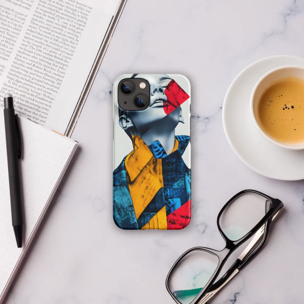 Fragmented Confidence: A Surreal Fashion Portrait