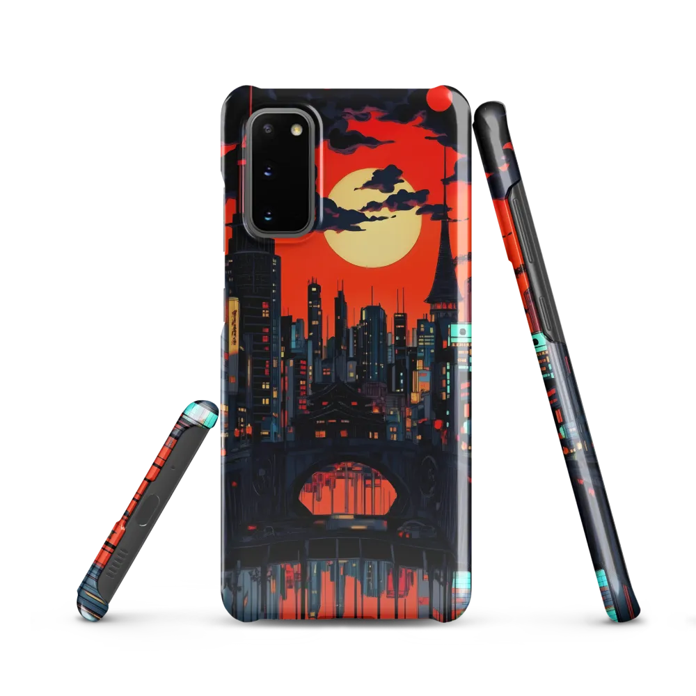 Nightfall in a Neon City