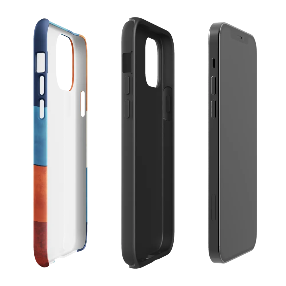 Geometric Harmony in Color | Phone Case |  12 Pro | Tough Case | Glossy
