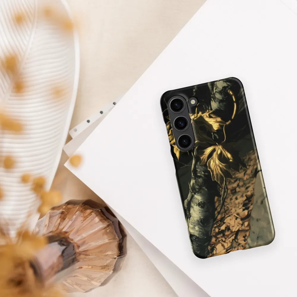 Golden Serenity: A Close Encounter with Nature