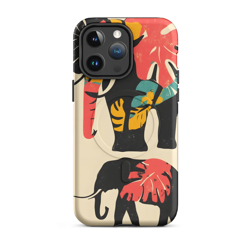 Tropical Elegance: The Elephant's Dance
