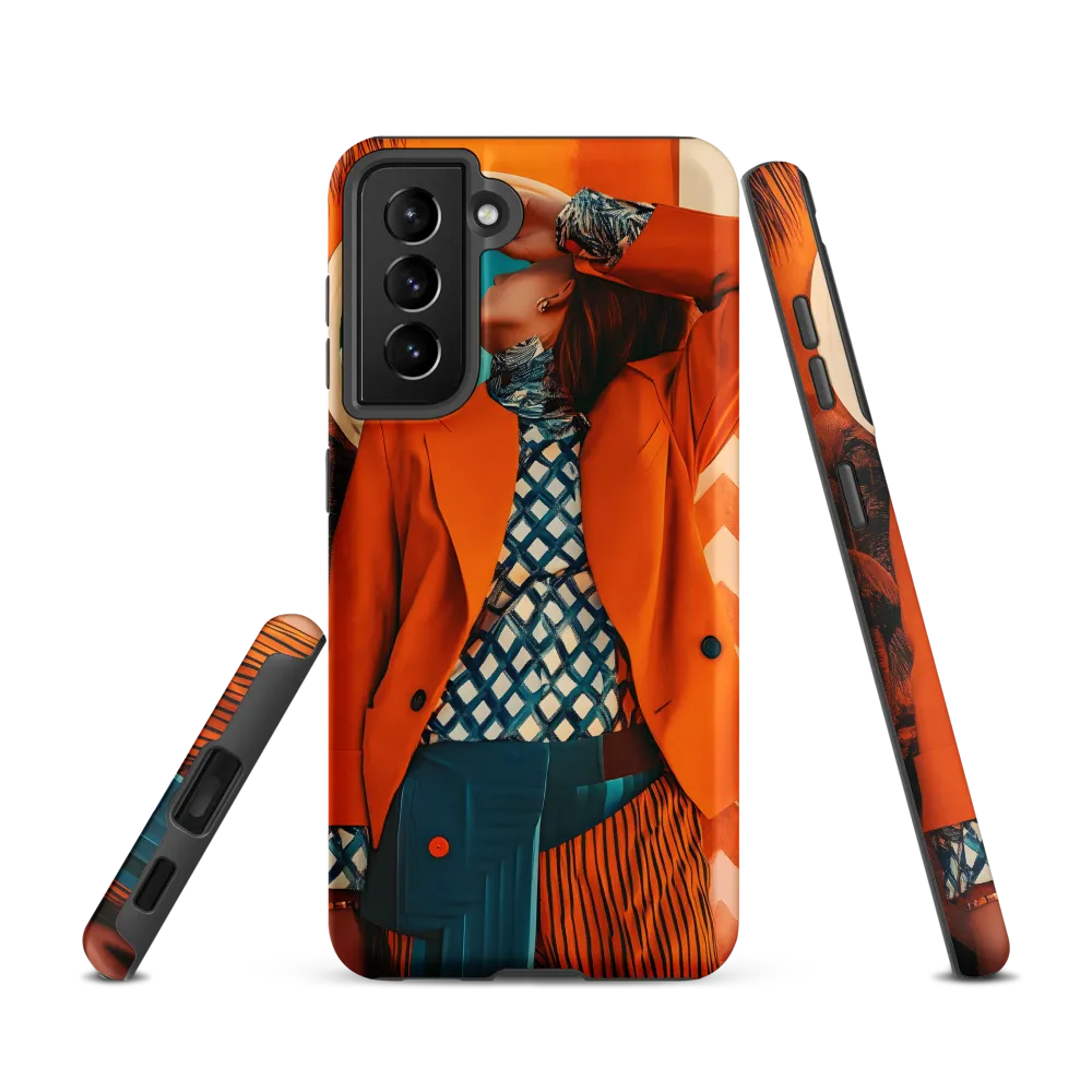 Vibrant Interplay: A Fusion of Fashion and Nature