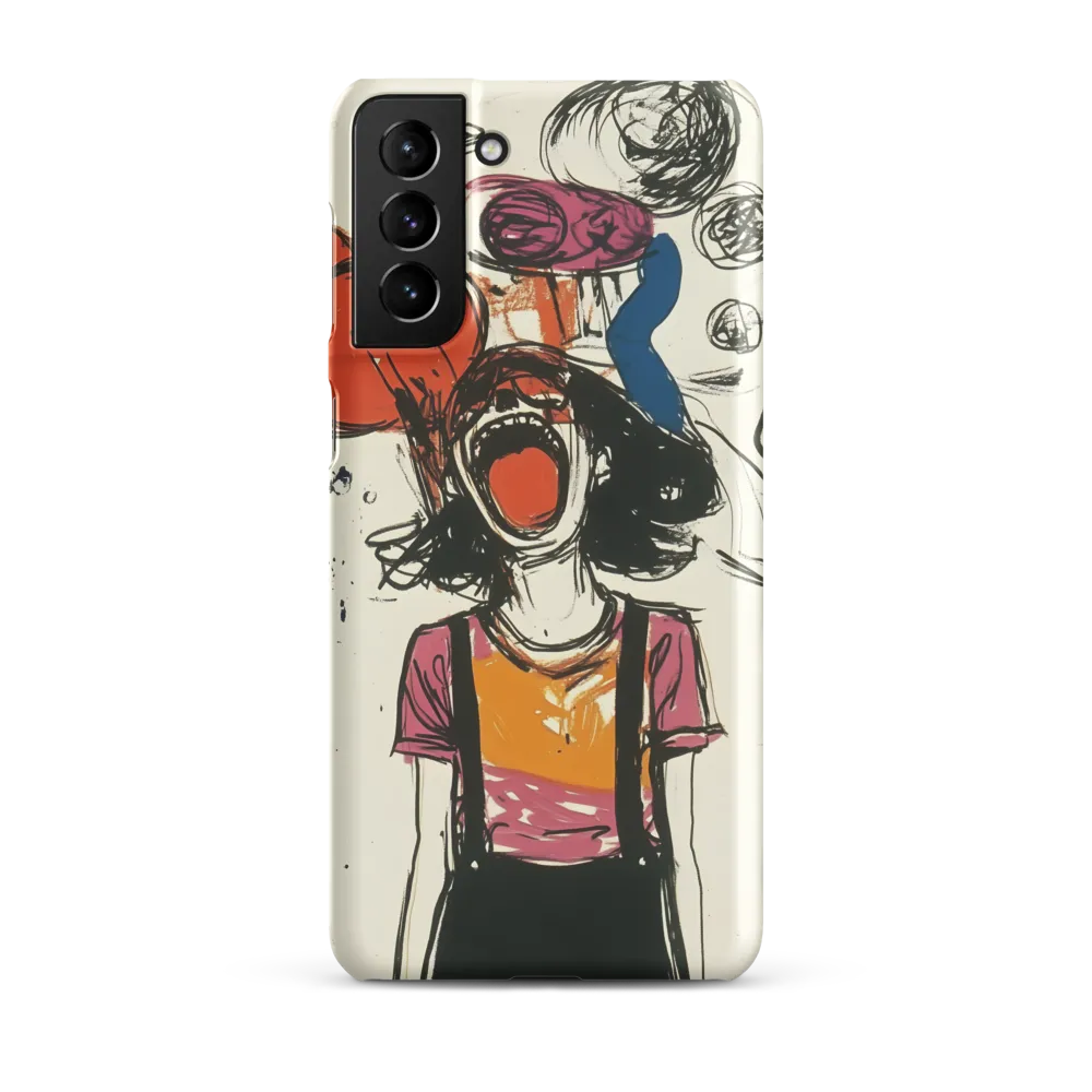Echoes of Anguish | Phone Case |  S21 Plus | Snap Case | Matte