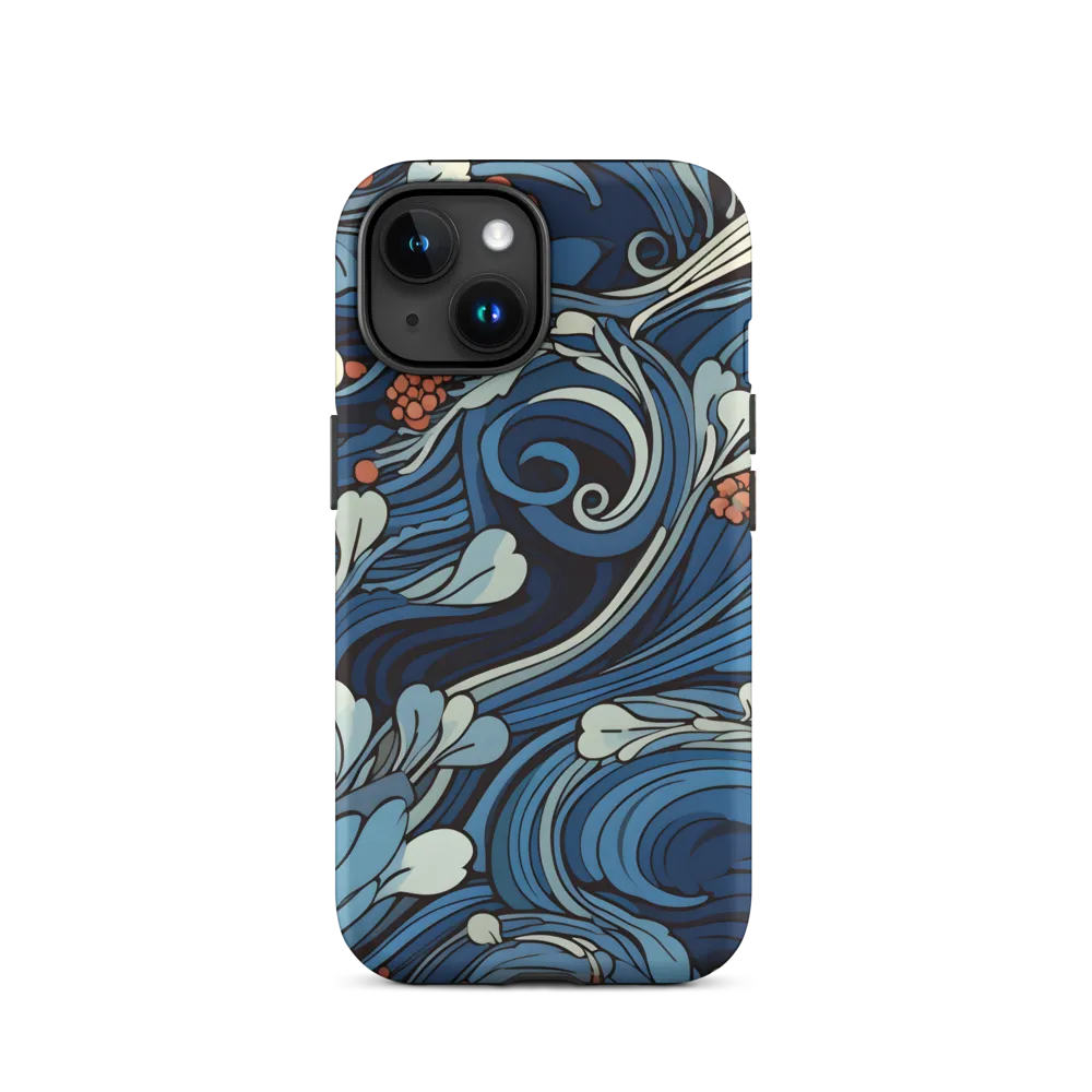 Nature's Elegance: An Oceanic Tapestry | Phone Case |  15 | Tough Case | Matte