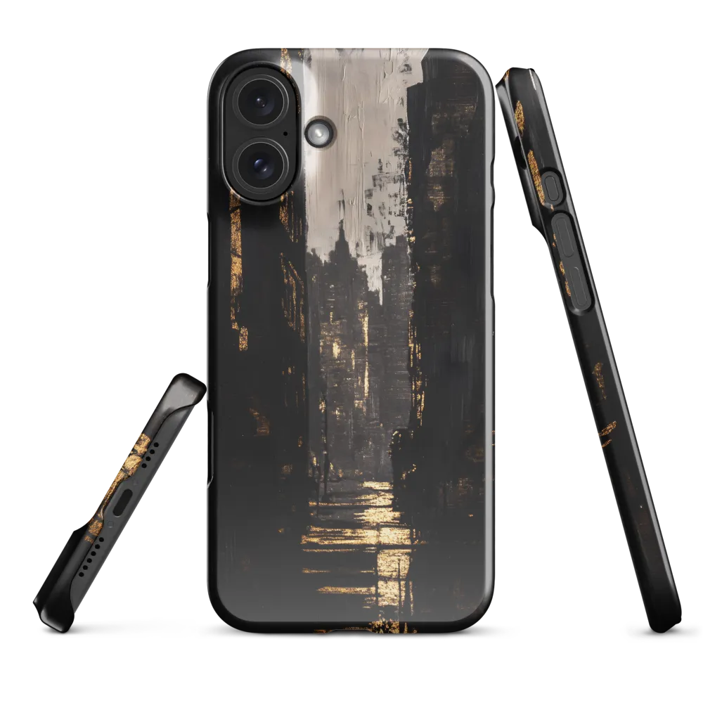 Whispers of Gold | Phone Case |  16 Plus | Snap Case | Glossy