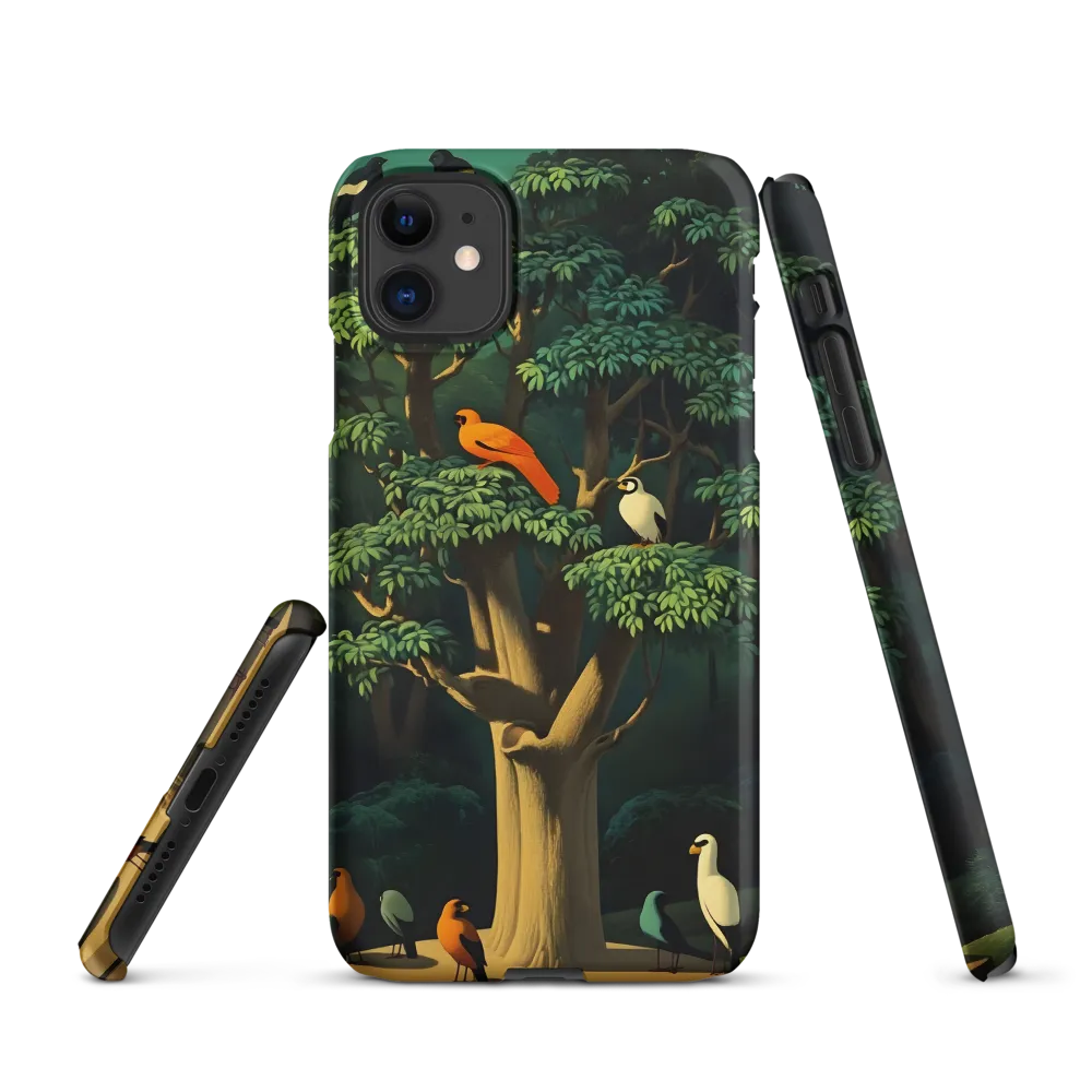 Harmony in Color: A Surreal Bird Symphony