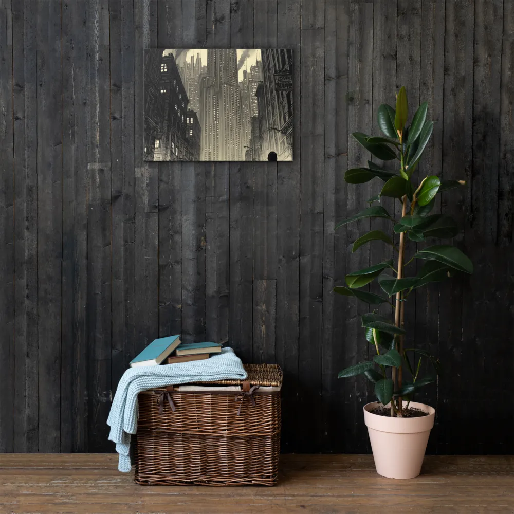 Echoes of the City | Thin Canvas | 18″×24″