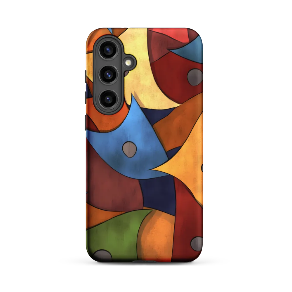 Vibrant Interplay of Shapes