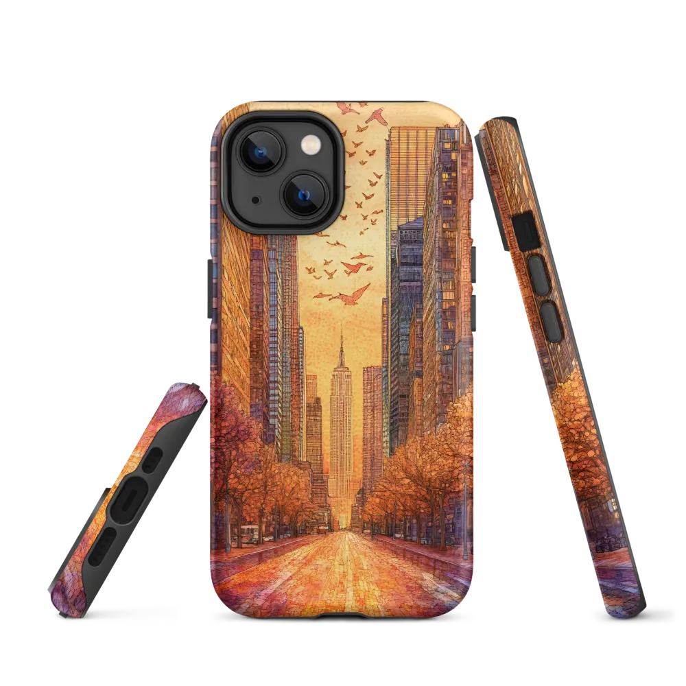 Urban Serenity at Dusk