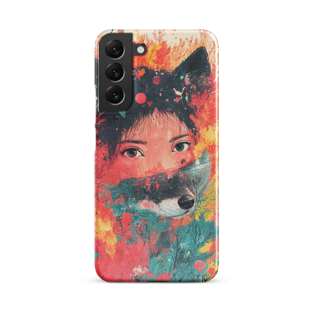 Harmony of Spirit: Girl and Wolf