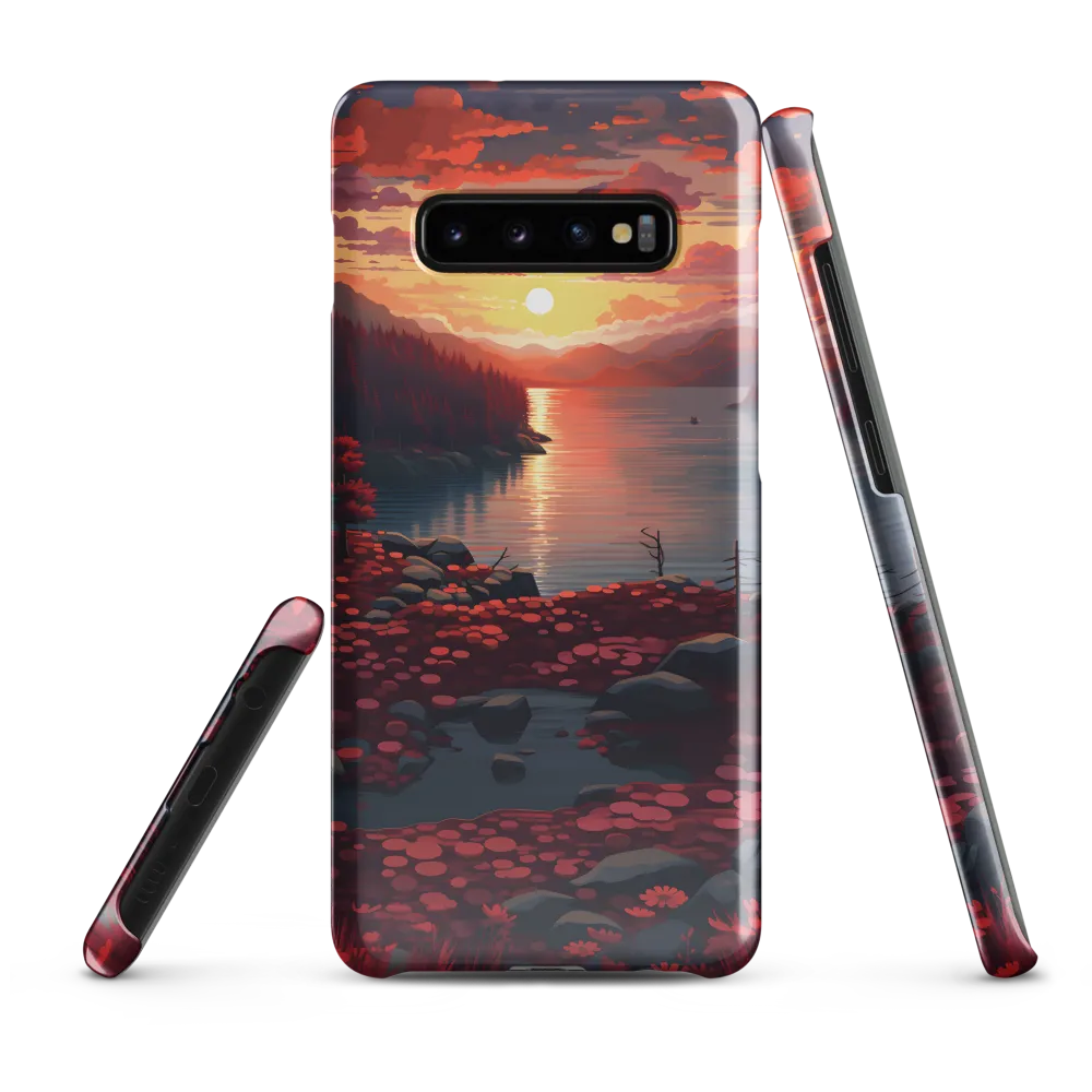 Serenity at Dusk | Phone Case |  S10 Plus | Snap Case | Glossy