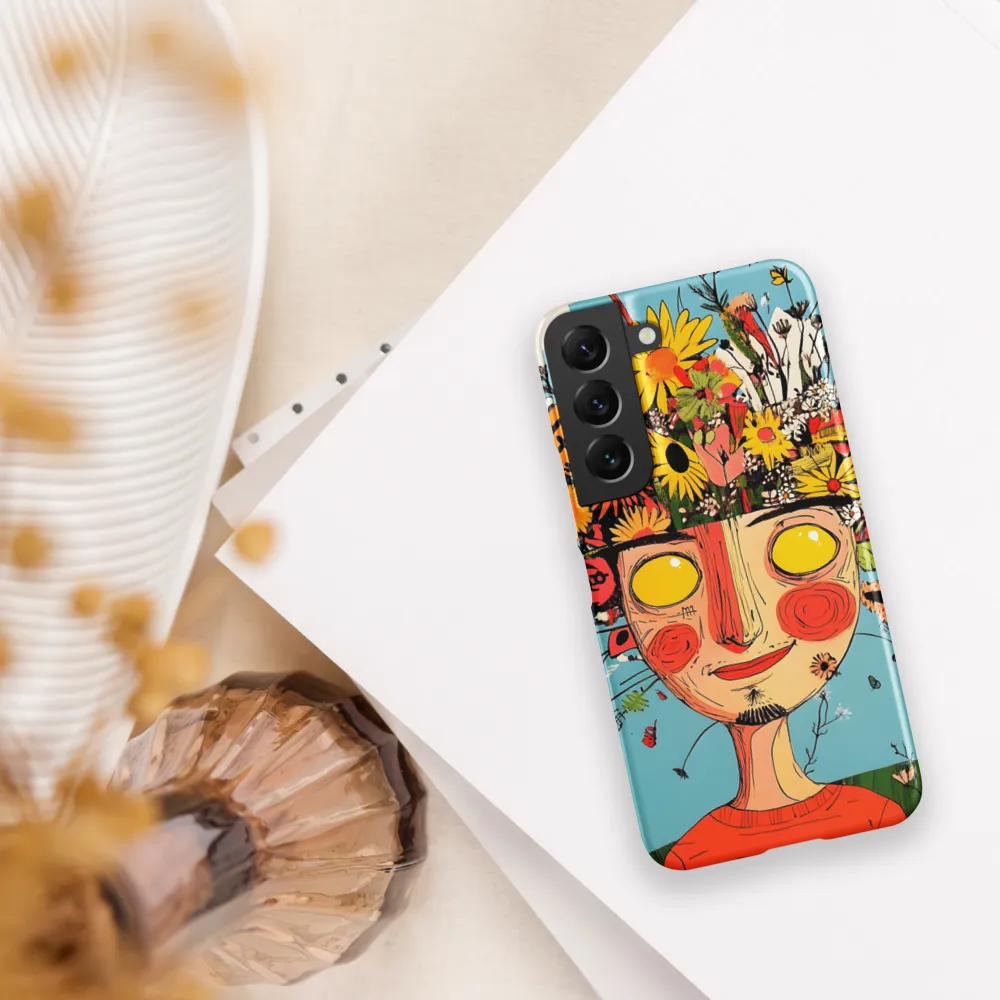Whimsical Bloom | Phone Case |  S22 | Snap Case | Matte