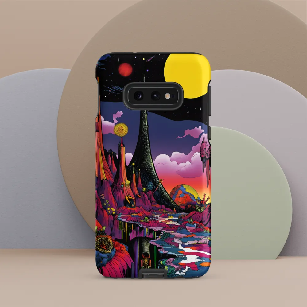 Celestial Dreams: A Journey Through an Alien Landscape
