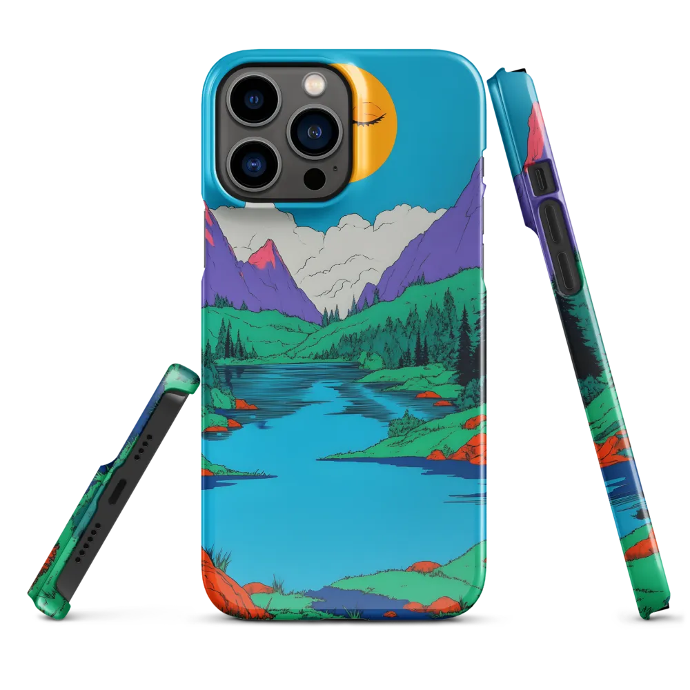 Whimsical Serenity in Vibrant Colors