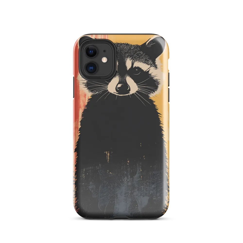 Whimsical Raccoon Portrait