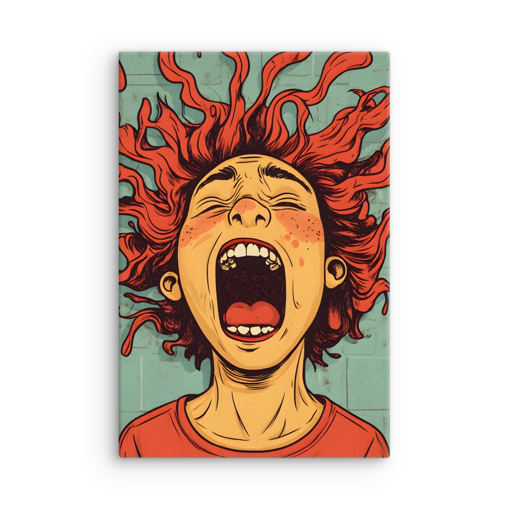 Fury Unleashed | Thin Canvas | 12″×18″