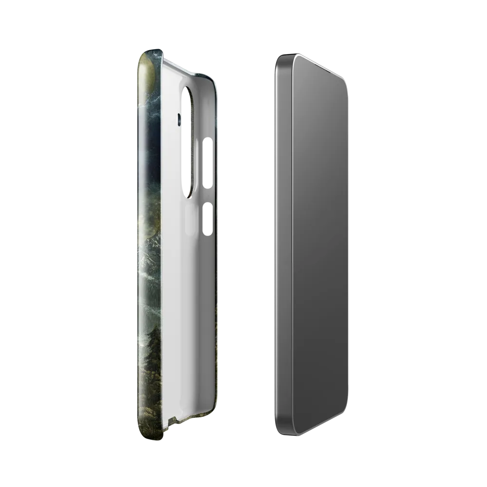 Whispers of the Moonlit Castle | Phone Case |  S24 | Snap Case | Glossy