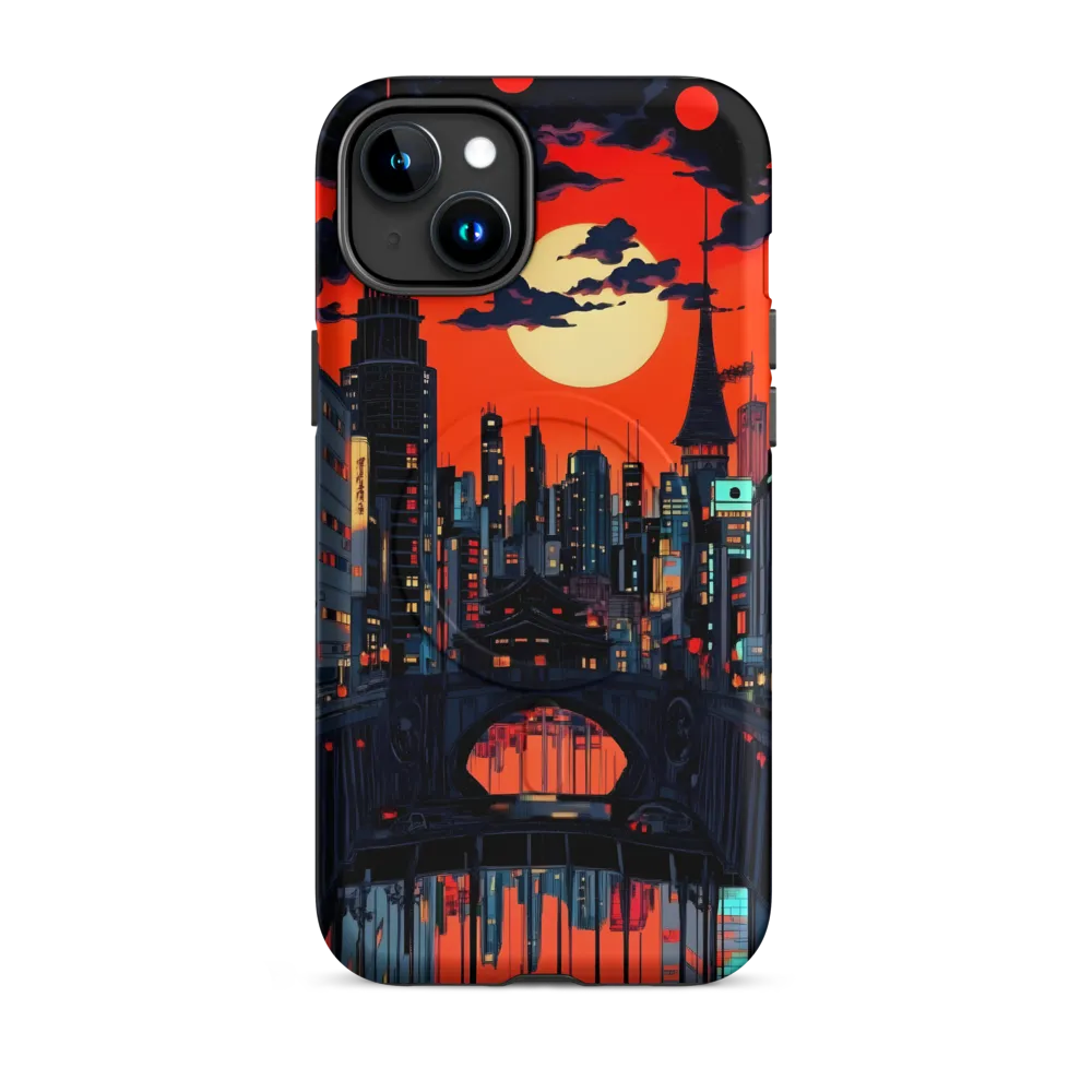 Nightfall in a Neon City