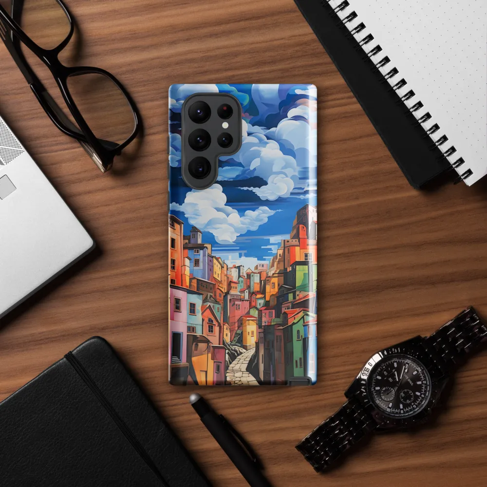 Whimsical Heights: A Vibrant Cityscape