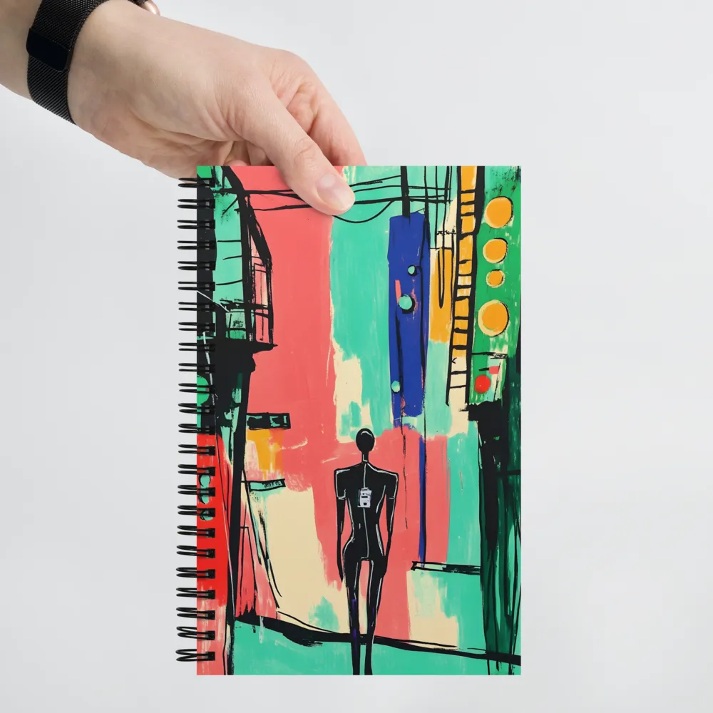 Urban Journeys in Color | Spiral Notebook