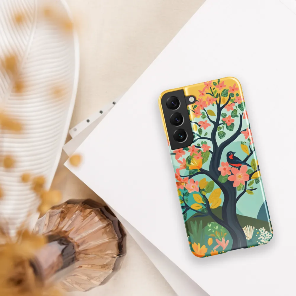 Spring Blossoms: A Serene Encounter