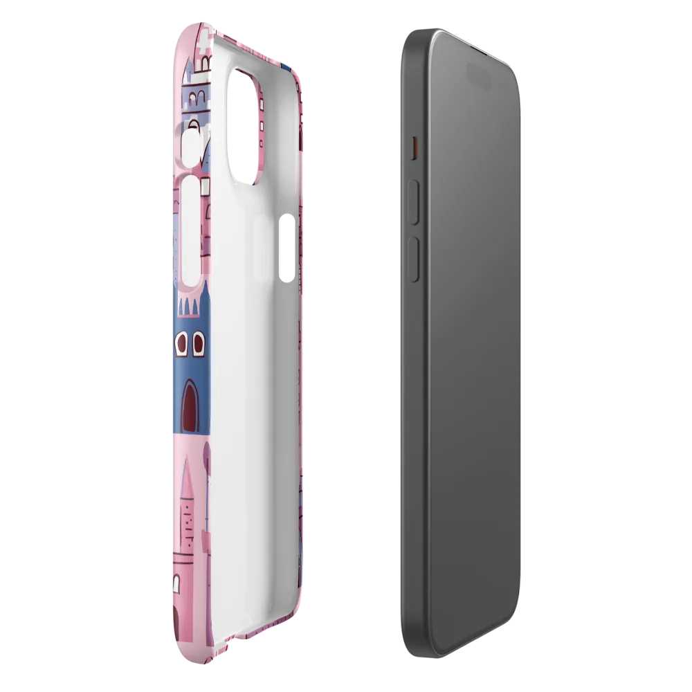 Whimsical Castles: A Playful Tapestry | Phone Case |  15 Plus | Snap Case | Glossy