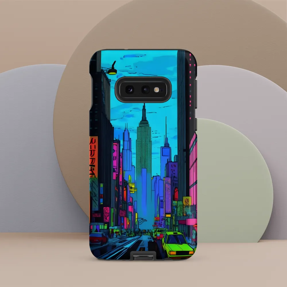 Neon Dreams of the City | Phone Case |  S10e | Tough Case | Matte